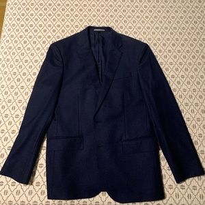 J.Crew Crosby Navy 100% Wool Suit 40s/34x30